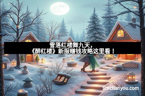 雪落红楼舞九天，《醉红楼》新服赚钱攻略这里看！